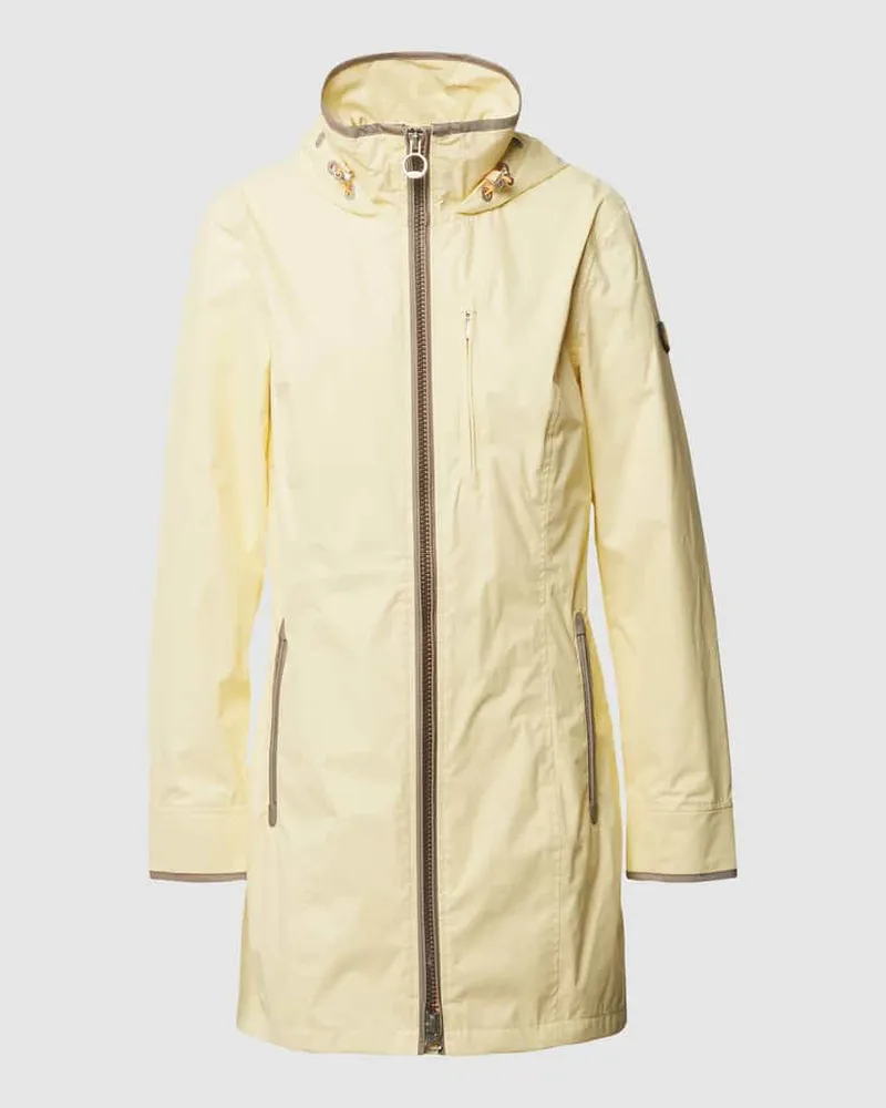 Wellensteyn Shaped Fit Sommerjacke mit Kapuze Modell 'WESTSIDE Hellgelb