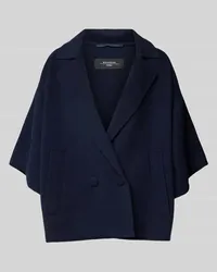 Max Mara Jacke mit Reverskragen Modell 'NAVARRA Marine