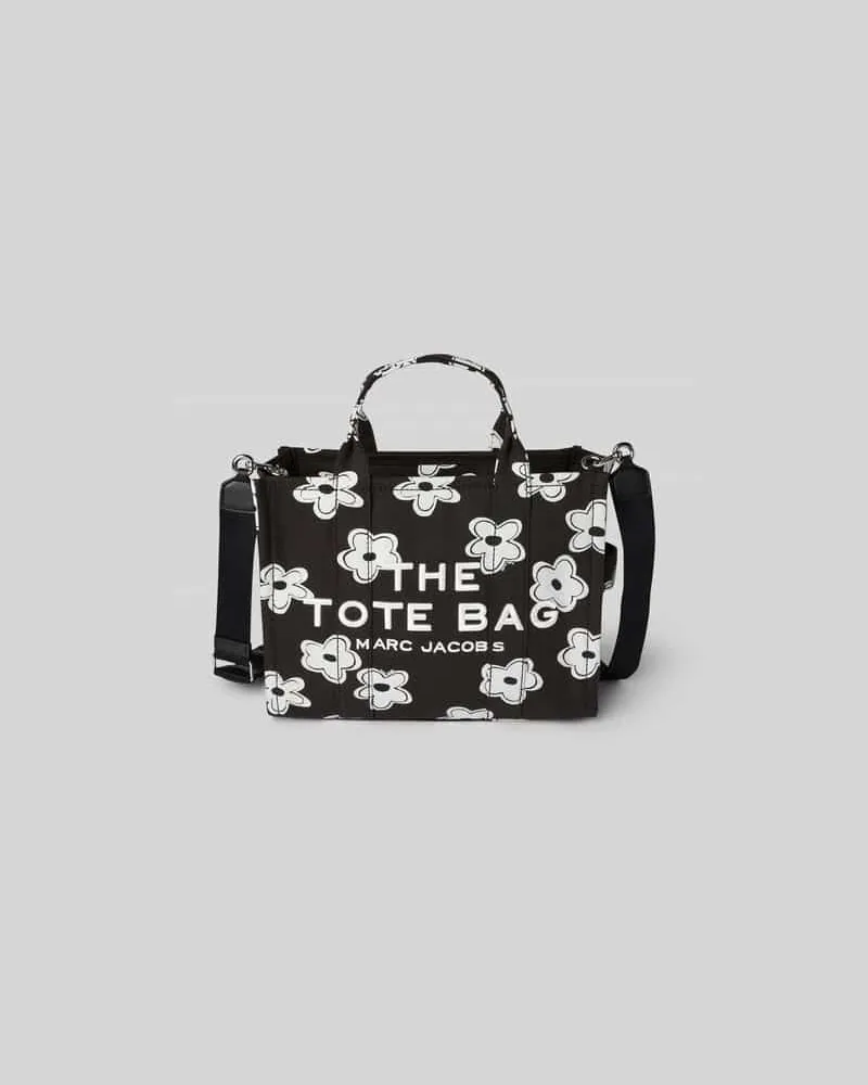 Marc Jacobs Tote Bag mit Logo-Stitching Black