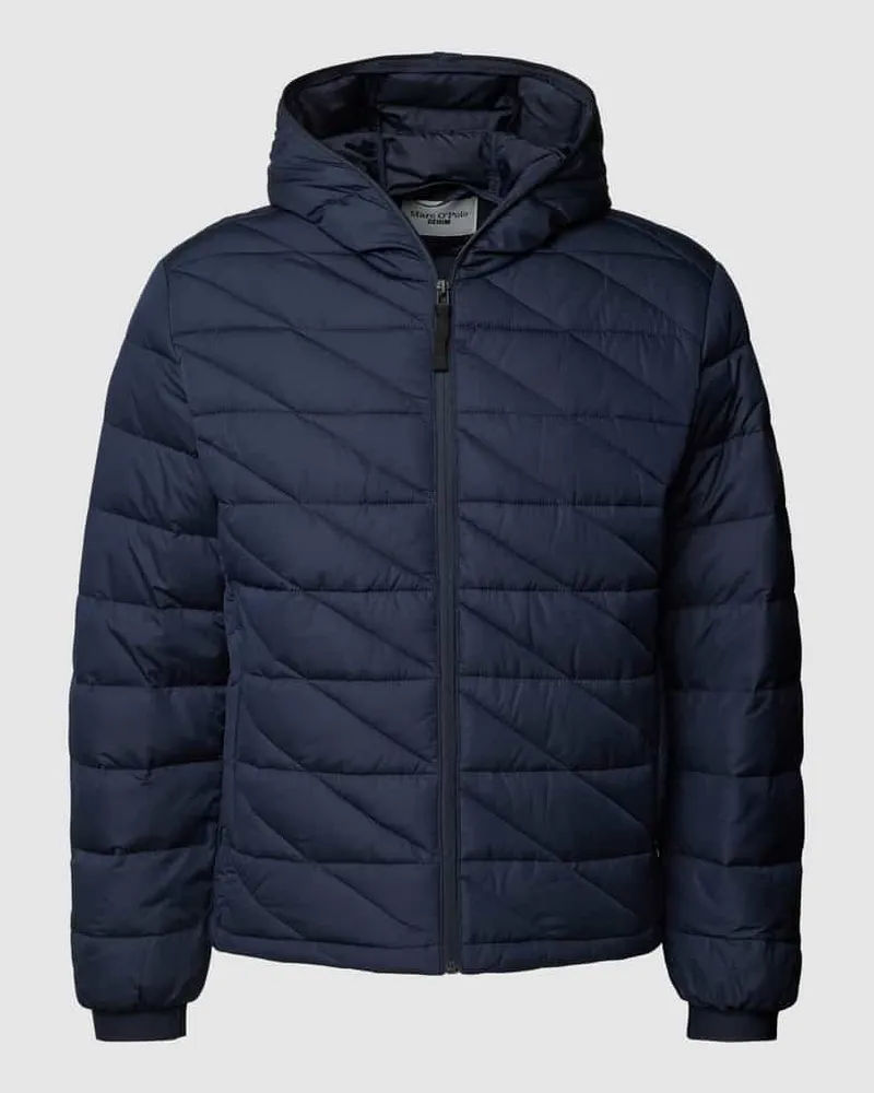 Marc O'Polo Steppjacke mit Storm Cuffs Dunkelblau