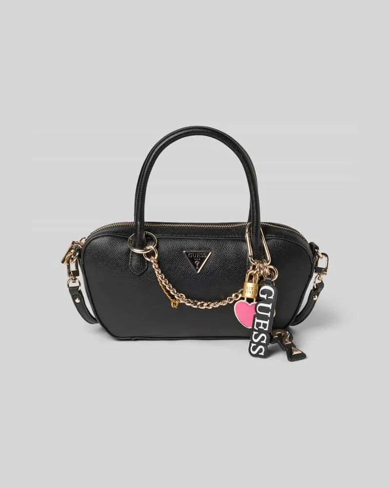 Guess Shoulder Bag in Leder-Optik Modell 'Davina Black