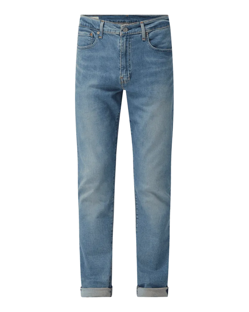 Levi's Tapered Fit Jeans Modell '512 Jeansblau
