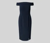 Eng anliegendes Cocktailkleid mit Carmen-Ausschnitt Modell 'WOVEN-BODYCON-DRESSES