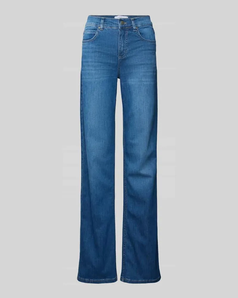 ANGELS  Wide Leg Jeans im 5-Pocket-Design Modell 'LARA Marine