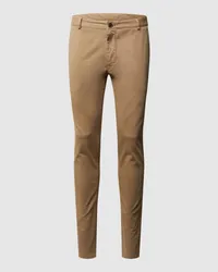 Tiger of Sweden Slim Fit Chino mit Stretch-Anteil Modell 'Transit Beige