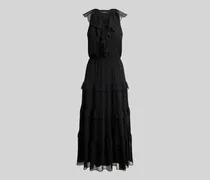 Figurumspielendes Freizeitkleid mit Volants