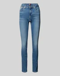 Tommy Hilfiger Slim Fit Jeans im 5-Pocket-Design Modell 'SOPHIE Jeansblau