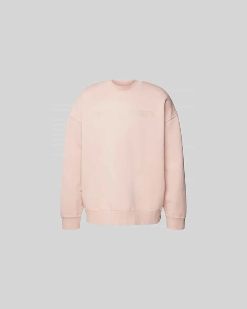 Won Hundred Oversized Sweatshirt aus Baumwolle Rosa