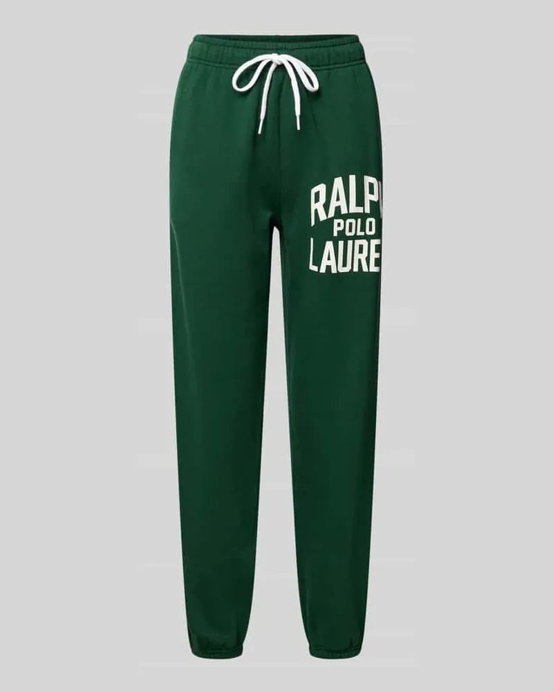 Ralph Lauren Sweatpants mit elastischem Bund Dunkelgruen