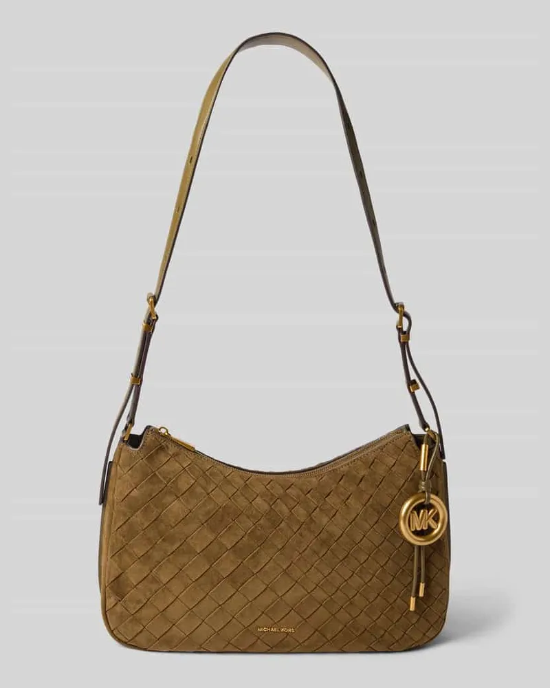 Michael Kors Handtasche aus echtem Leder Modell 'NOLITA Khaki