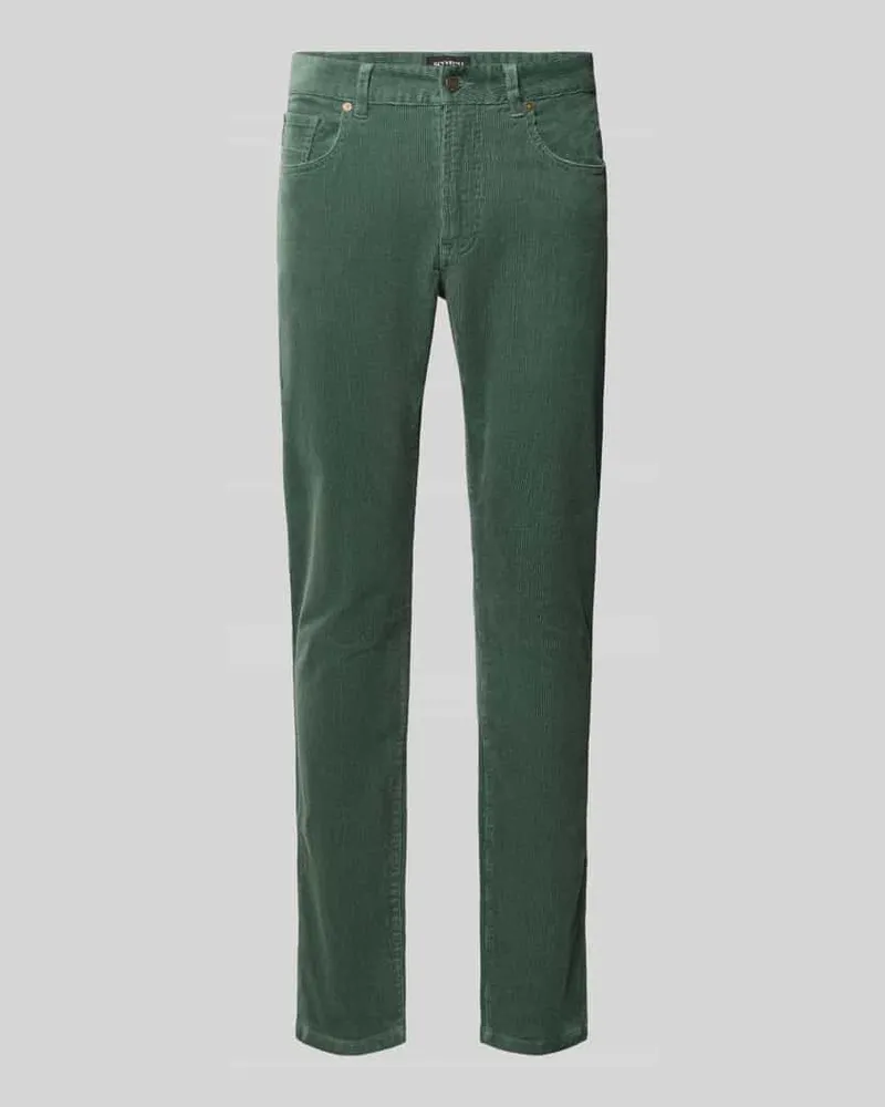 Scotch&Soda Cordhose im 5-Pocket-Design Modell 'RALSTON Dunkelgruen