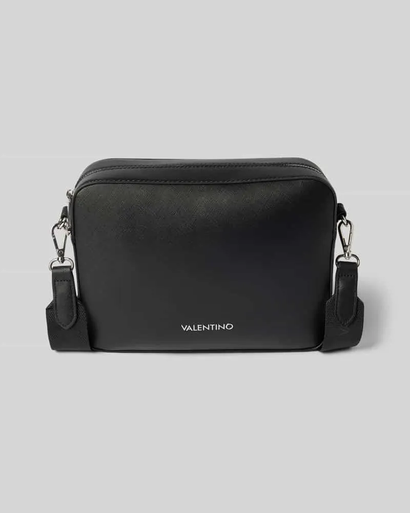 Valentino Garavani Crossbody Bag mit Label-Applikation Black