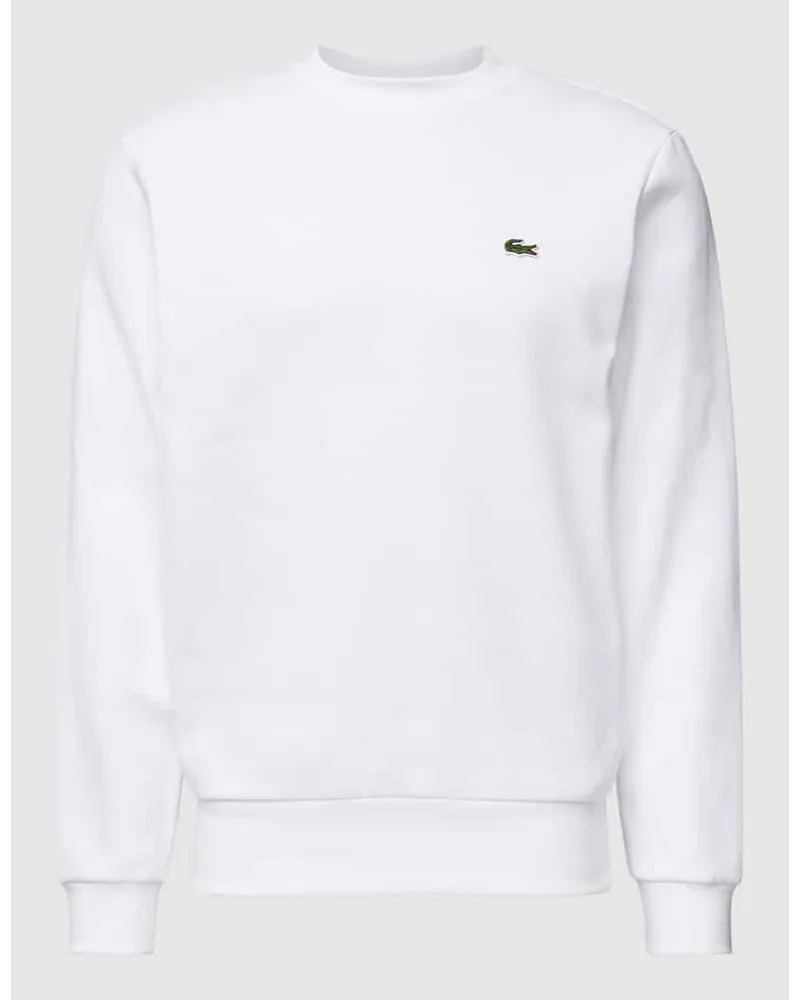 Lacoste Sweatshirt mit Logo-Detail Weiss