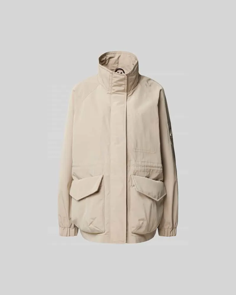 Moose Knuckles Jacke mit Stehkragen Beige
