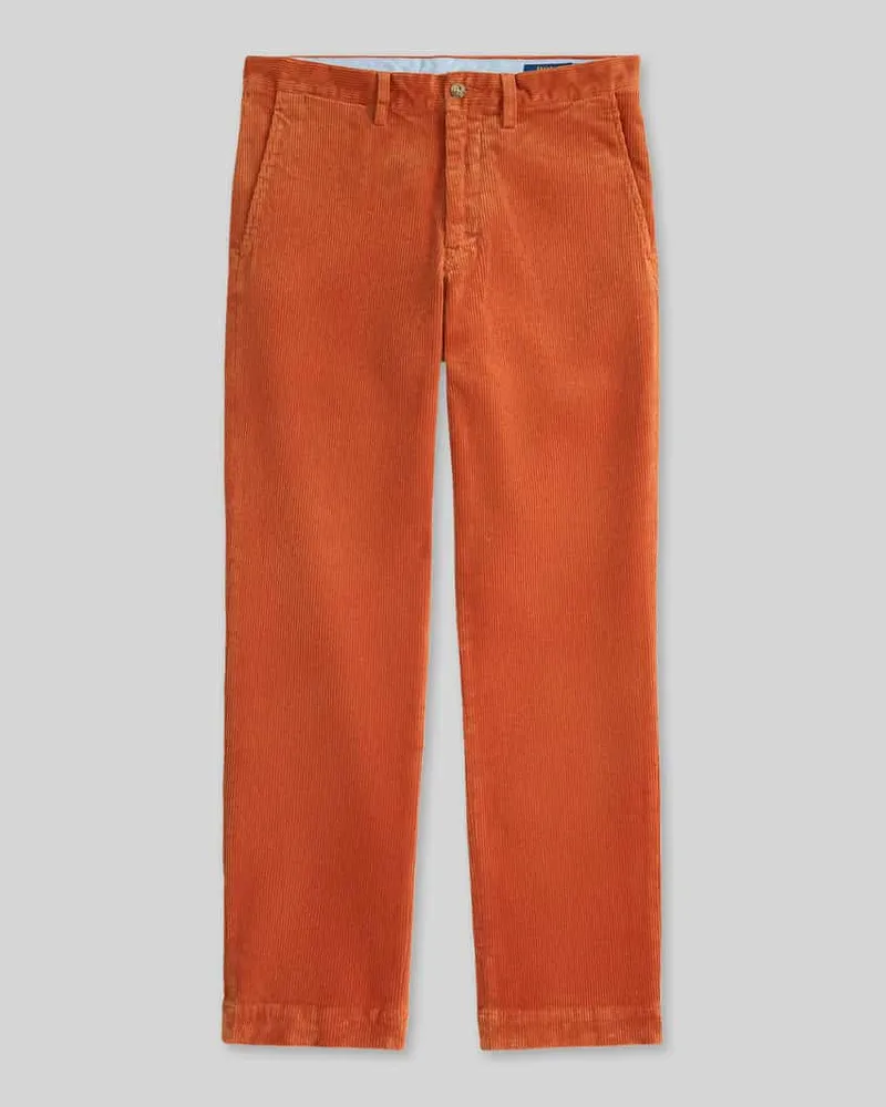 Ralph Lauren Straight Fit Cordhose aus Baumwoll-Mix Orange