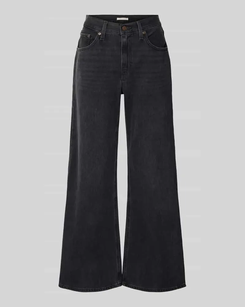 Levi's Loose Fit Jeans mit Eingrifftaschen Modell 'MIDDY LOOSE BOOT Black