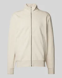 G-STAR RAW Sweatjacke mit Stehkragen Modell 'Nifous Offwhite