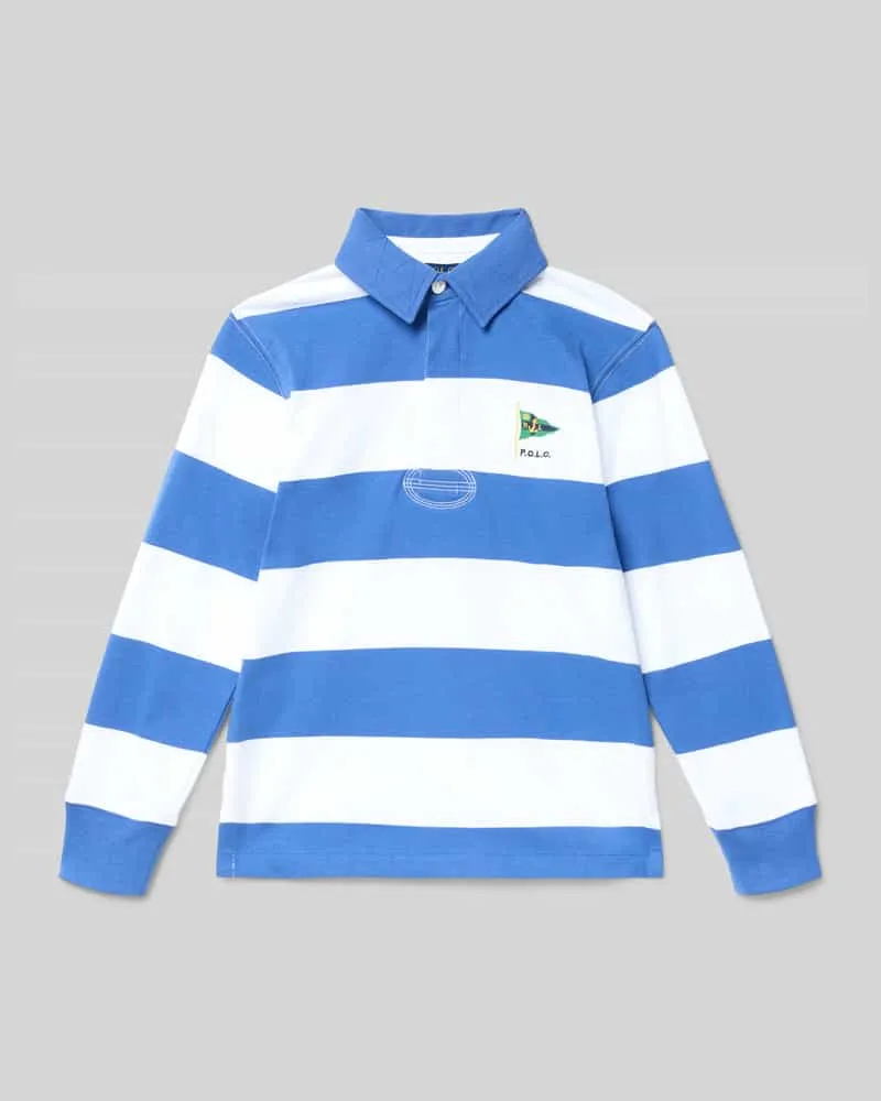 Ralph Lauren Regular Fit Poloshirt aus reiner Baumwolle Royal