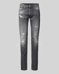 Replay Jeans im Used-Look Modell 'GROVER Anthrazit