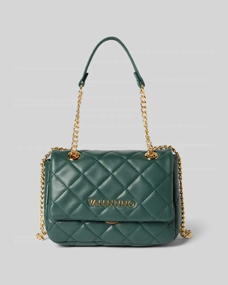 Valentino Garavani Umhängetasche mit Steppnähten Modell 'OCARINA Dunkelgruen