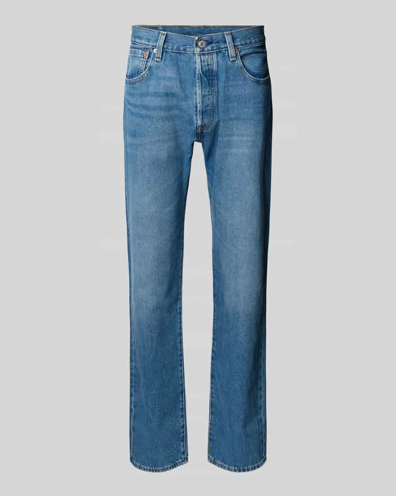 Levi's Relaxed Fit Jeans mit Eingrifftaschen Blau
