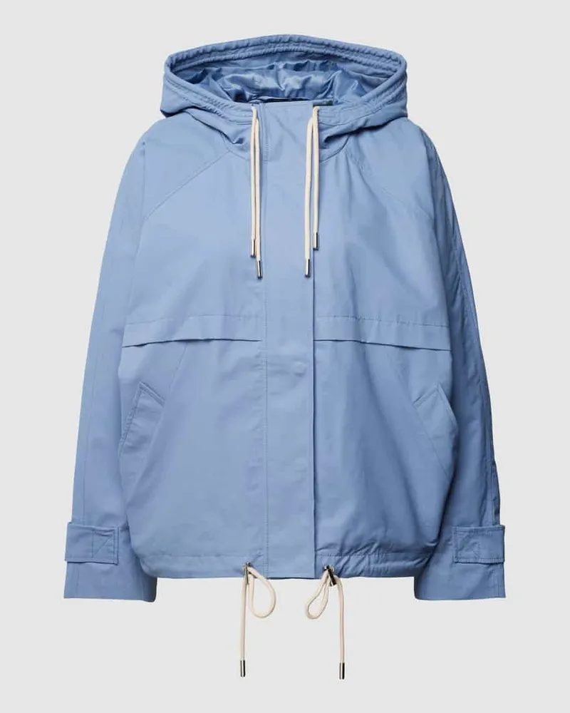 S.Oliver Jacke in unifarbenem Design Hellblau