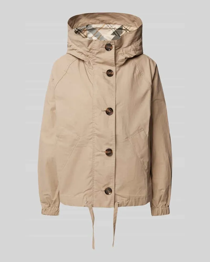 Barbour Jacke mit Tunnelzug am Saum Modell 'BHODY Kitt