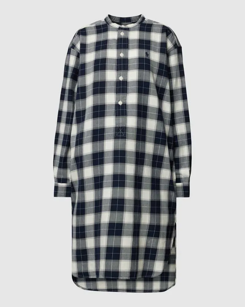 Ralph Lauren Kleid mit Allover-Muster Marine