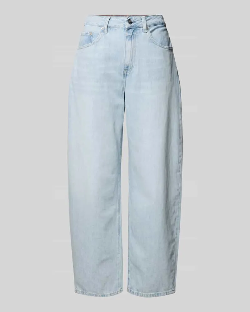 Tommy Hilfiger Barrel Fit Jeans aus reiner Baumwolle Modell 'BARREL Hellblau