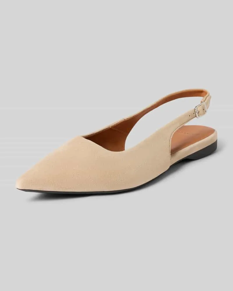 Vagabond Ballerina aus echtem Leder Modell 'HERMINE Beige