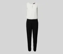 Jumpsuit mit Strasssteinbesatz