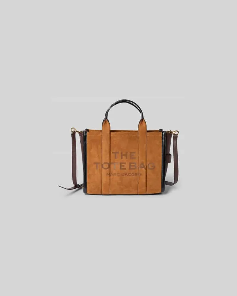 Marc Jacobs Tote Bag mit Tragehenkel Cognac