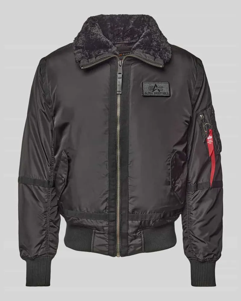 Alpha Industries Bomberjacke mit Black