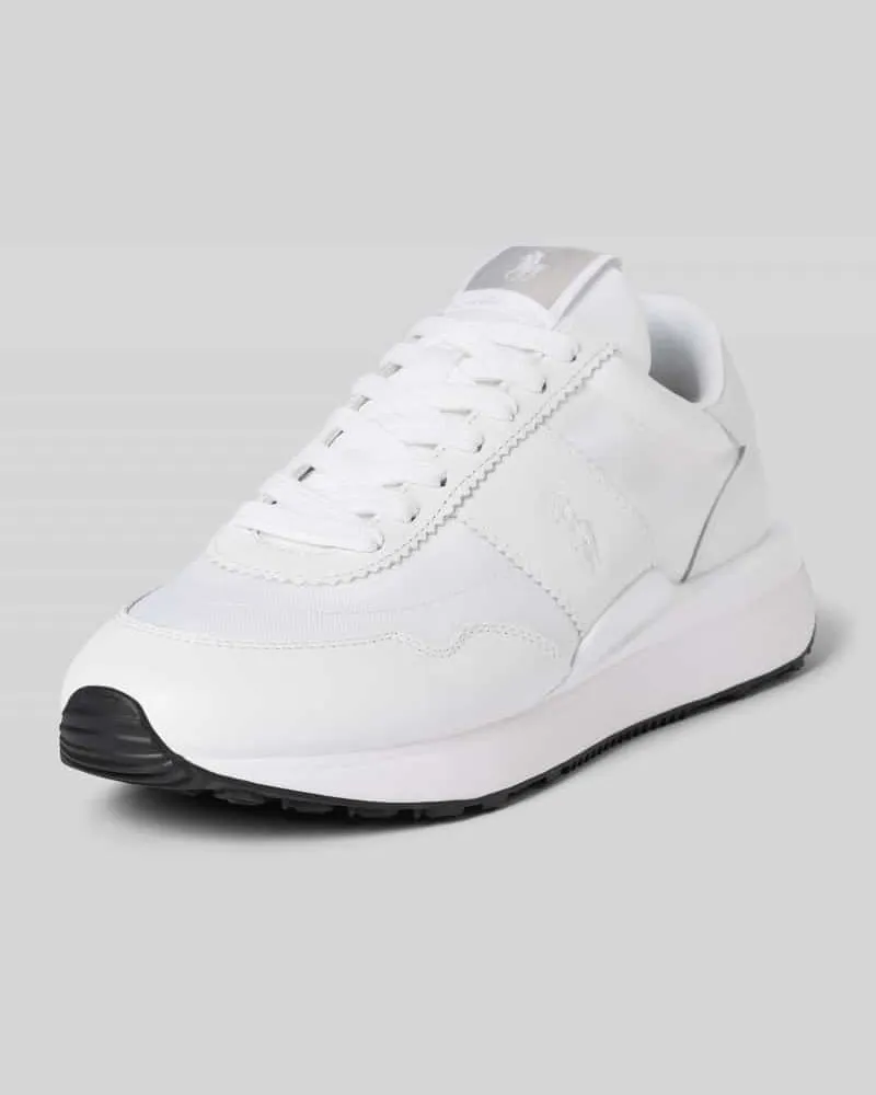 Ralph Lauren Sneaker mit Schnürverschluss Weiss