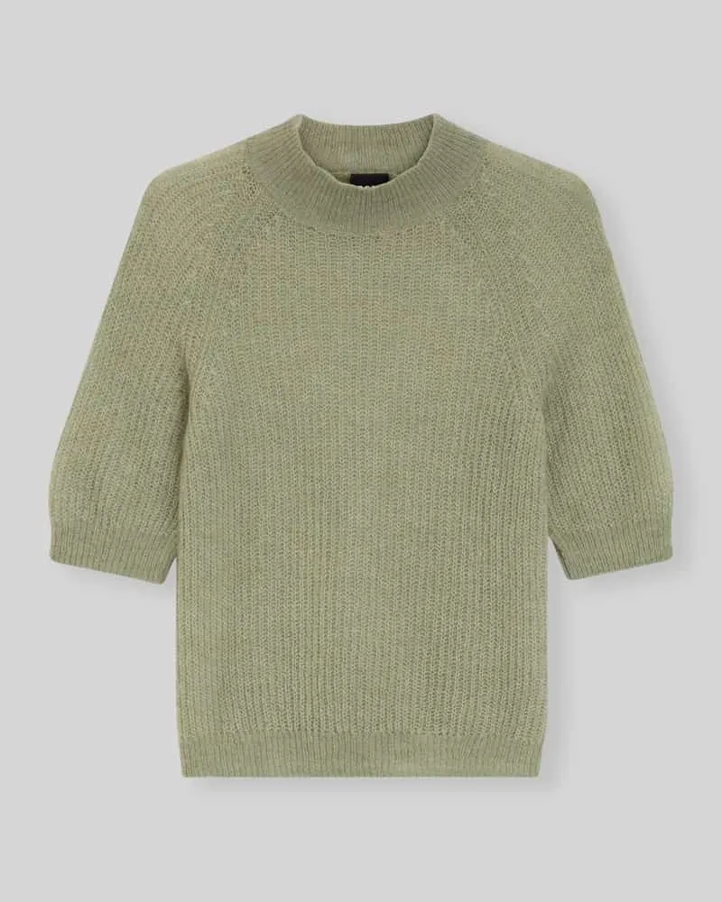 HUGO BOSS Slim Fit Pullover aus Alpaka-Mix Modell 'FEWE Lind
