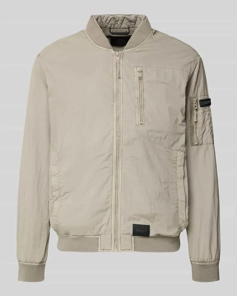 khujo Blouson mit Label-Patches Modell 'IBE Kitt