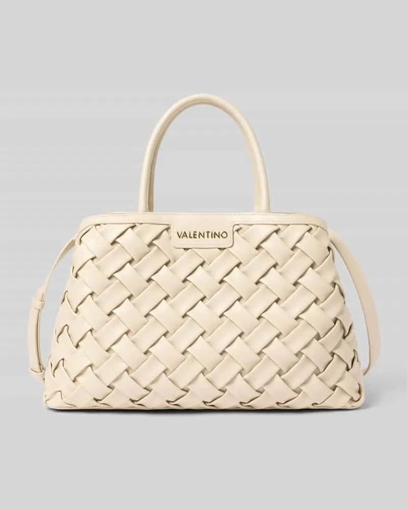 Valentino Bags Handtasche mit Label-Detail Modell 'ENNIS Ecru