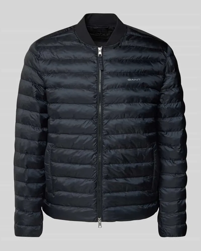 Gant Steppjacke mit Zweiwege-Reißverschluss Black