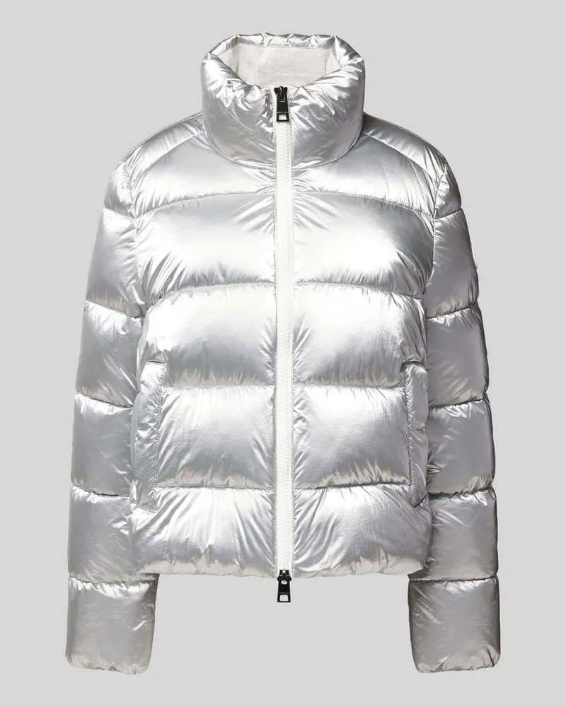 Marc Cain Steppjacke in metallic Silber