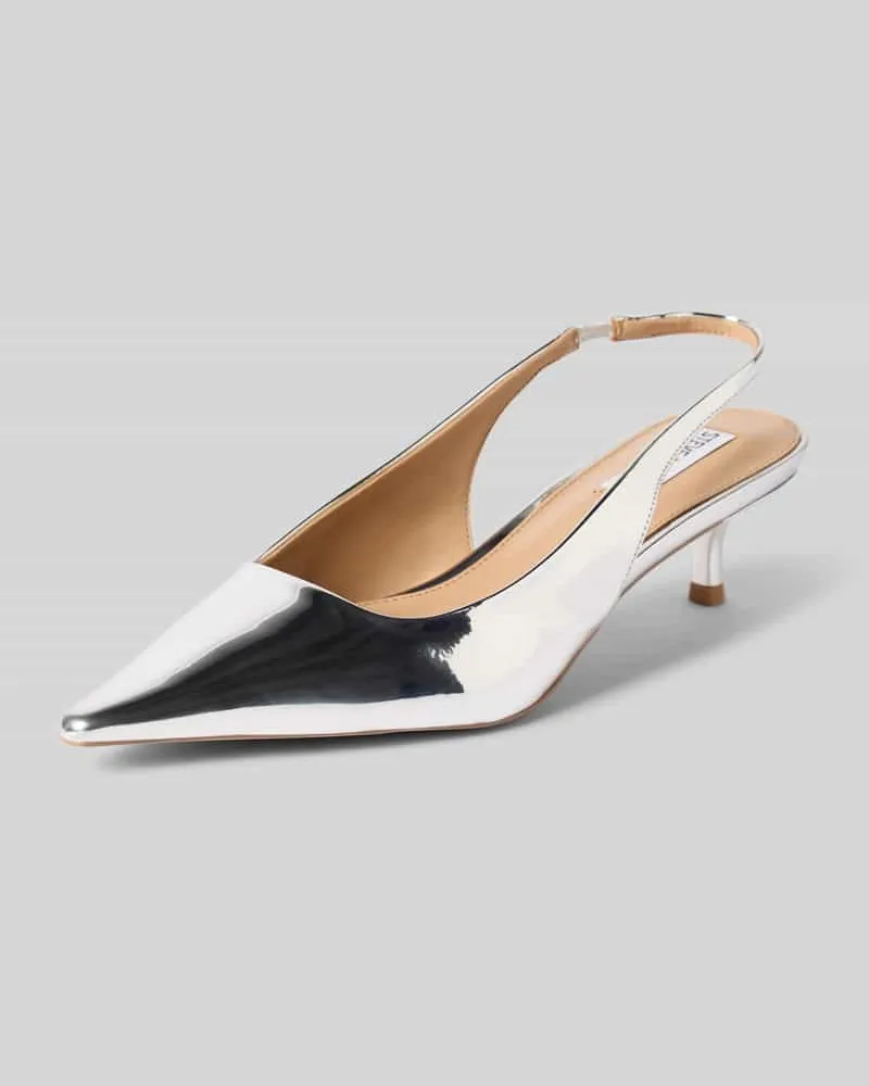 Steve Madden Pumps mit Pfennigabsatz Modell 'KARI Silber
