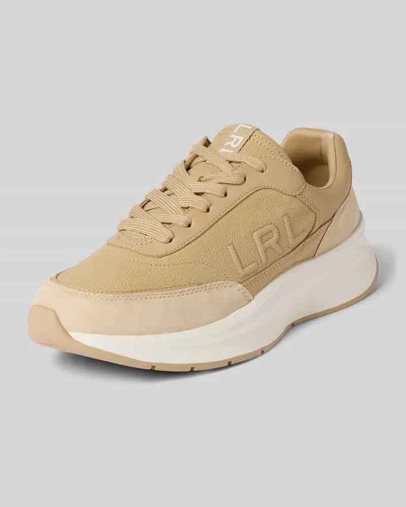 Ralph Lauren Sneaker mit Label-Detail Beige
