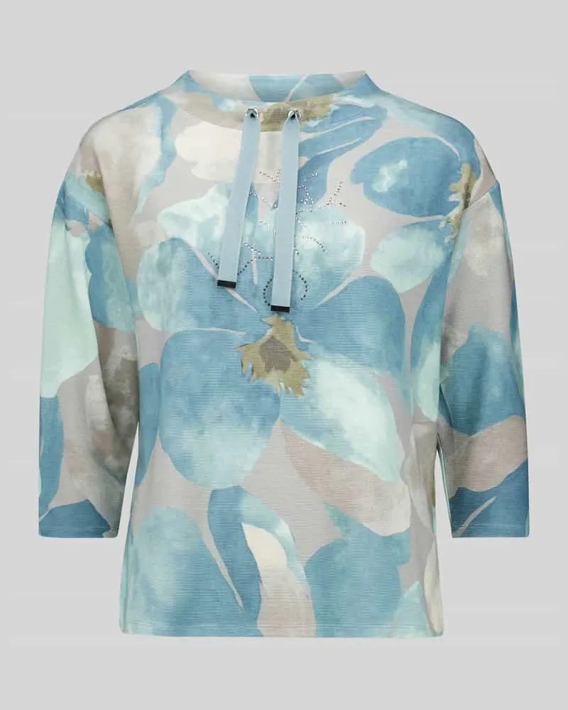 Betty Barclay Sweatshirt mit Strassdetail am Ausschnitt Mint