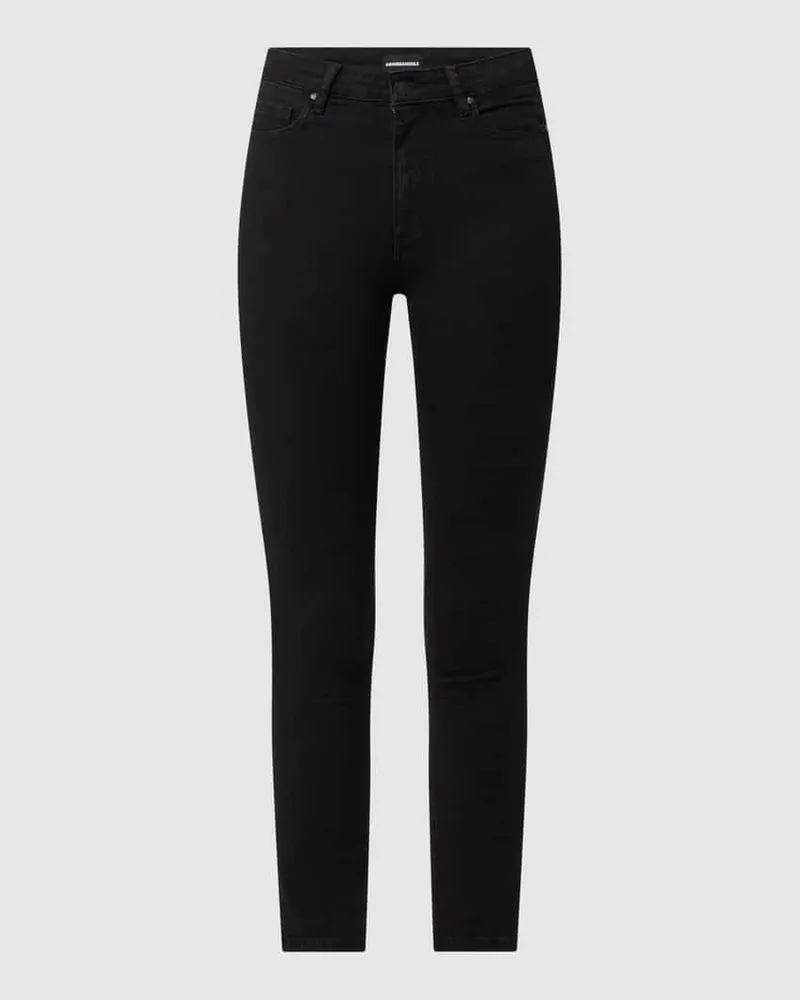 Armedangels Skinny Fit Jeans mit Stretch-Anteil Modell 'Tillaa Black