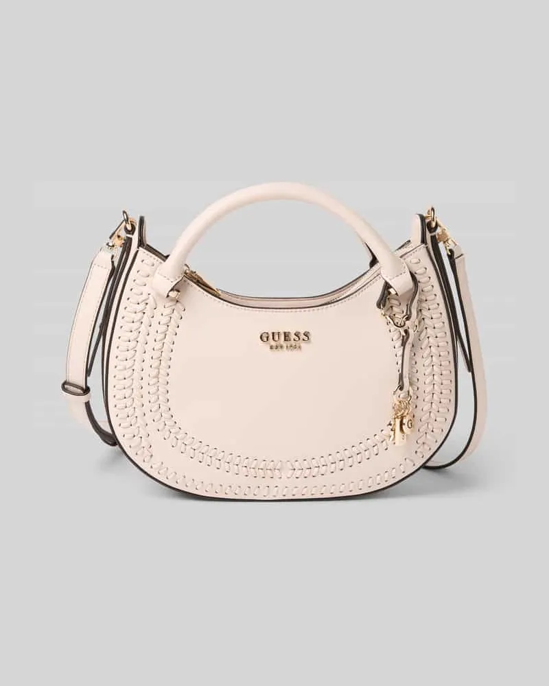 Guess Handtasche mit Label-Detail Modell 'TATUM Ecru