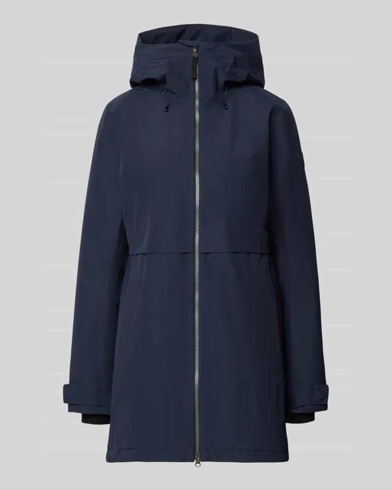 Didriksons 1913 Regular Fit Parka mit Kapuze Dunkelblau