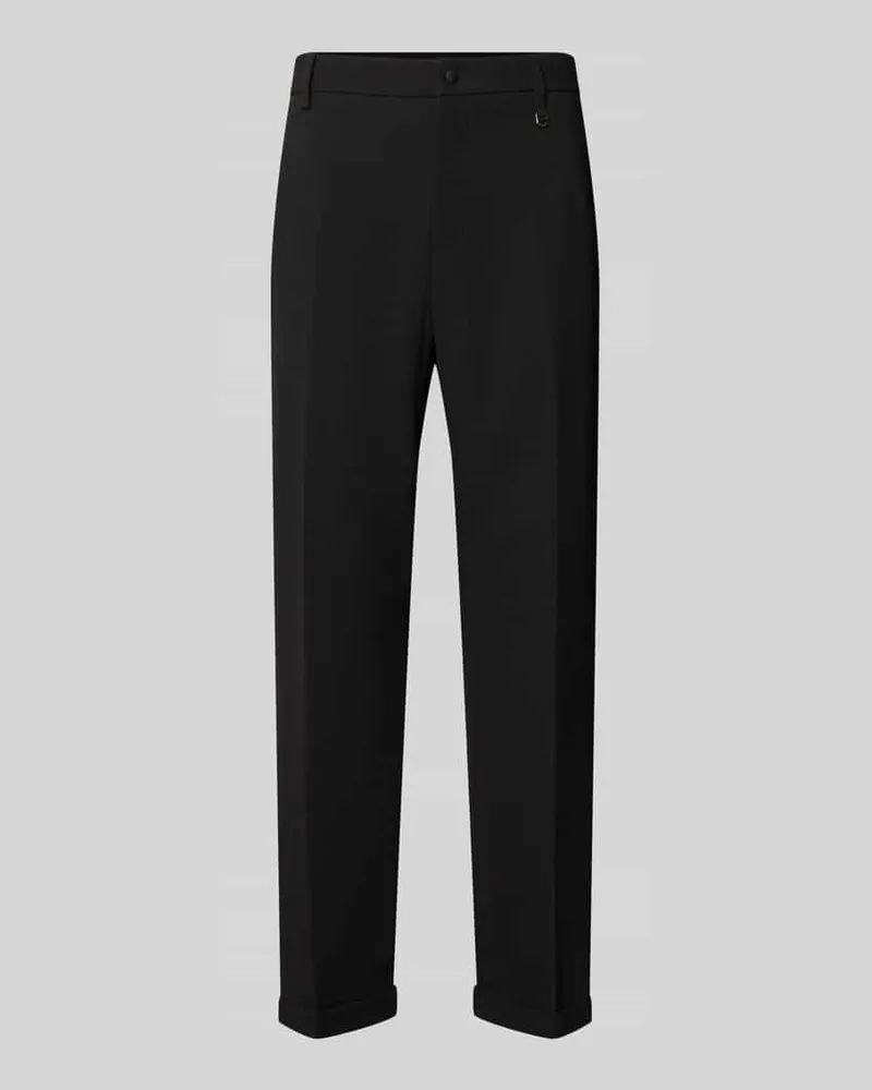 Antony Morato Regular Fit Hose mit Viskose-Anteil Black