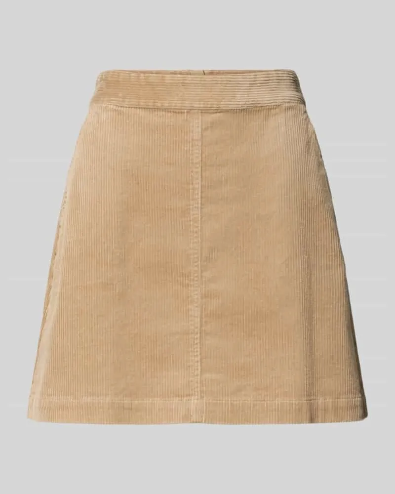 Marc O'Polo Mini-Rock aus Cord Beige