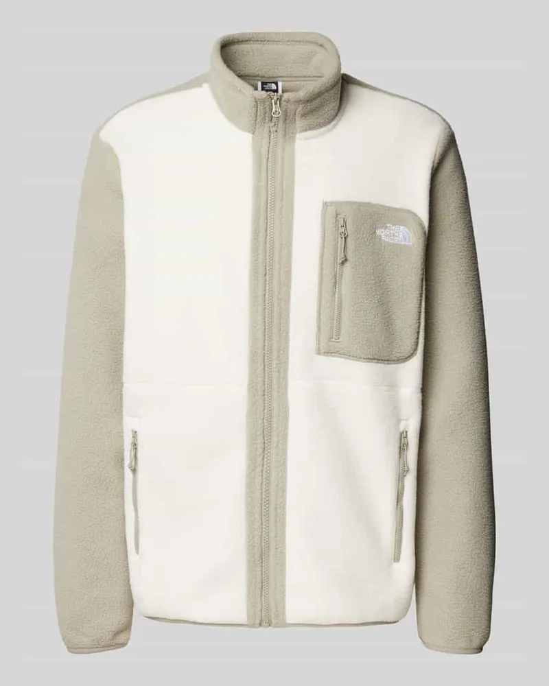 The North Face Sweatjacke mit Label-Stitching Modell 'YUMIORI Offwhite