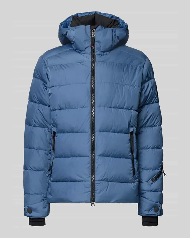 Bogner Steppjacke mit Reißverschlusstaschen Modell 'LUKA2 Rauchblau