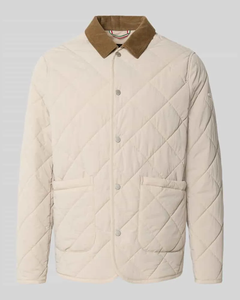 cinque Regular Fit Jacke in Stepp-Optik Modell 'Rapid Marine